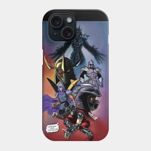 TMNT Shredder Phone Case by Rubtox