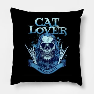 Hardcore Cat Lover Pillow