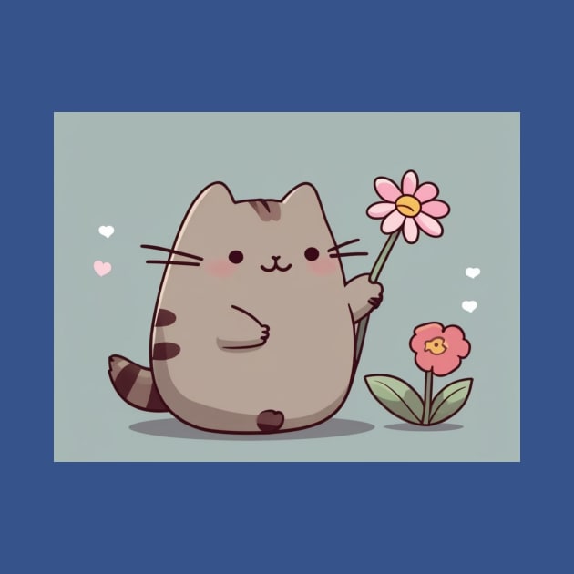 I love you mom pusheen by Love of animals