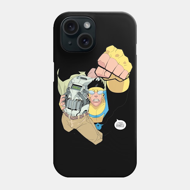 invincible stckr Phone Case by super villain