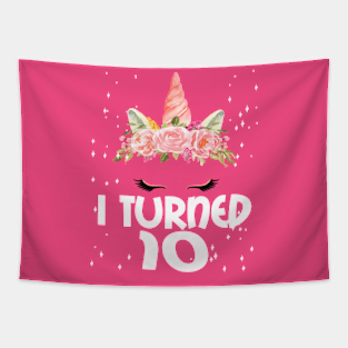 10th Birthday Party Decorations Tapestries Teepublic - roblox 10th anniversary party hat