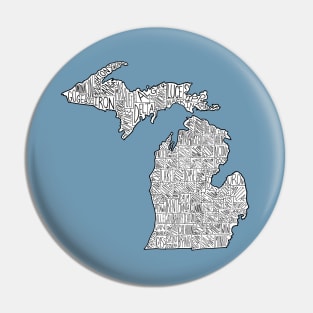 Michigan Map Pin