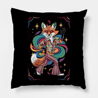 Danc lover disco fox Pillow