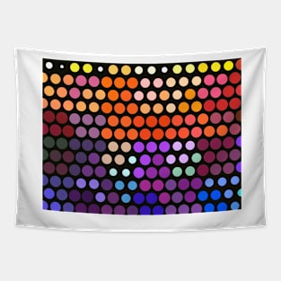 Trendy Dot Pattern Tapestry