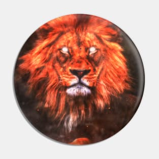 The Anger Of A Lion Pin