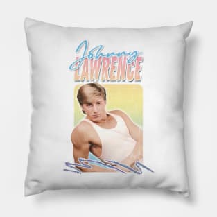 Johnny Lawrence / 80s Retro Style Fan Design Pillow