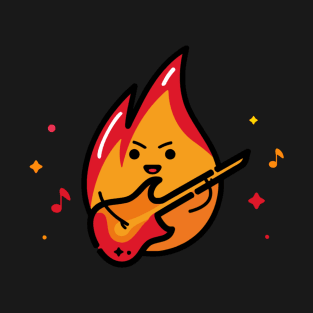 Fire with Rock'n'Roll T-Shirt