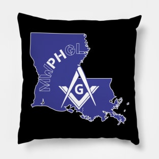 MWPHGLLA - Blue & White Pillow