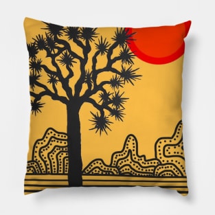 Joshua Tree Sunset Pillow