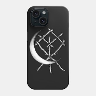 Crescent Moon Rune Binding Phone Case