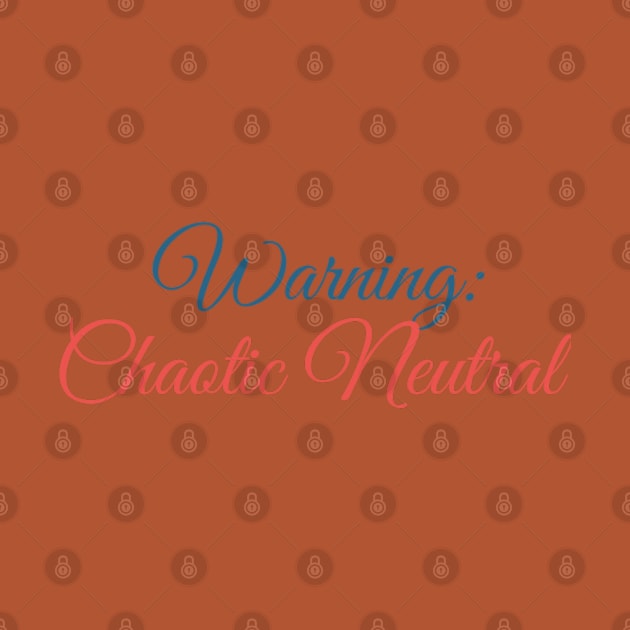 Chaotic Neutral by GFX ARTS CREATIONS