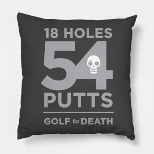 54 putts Pillow