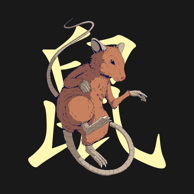 Chinese Zodiac - Rat by Snowman store