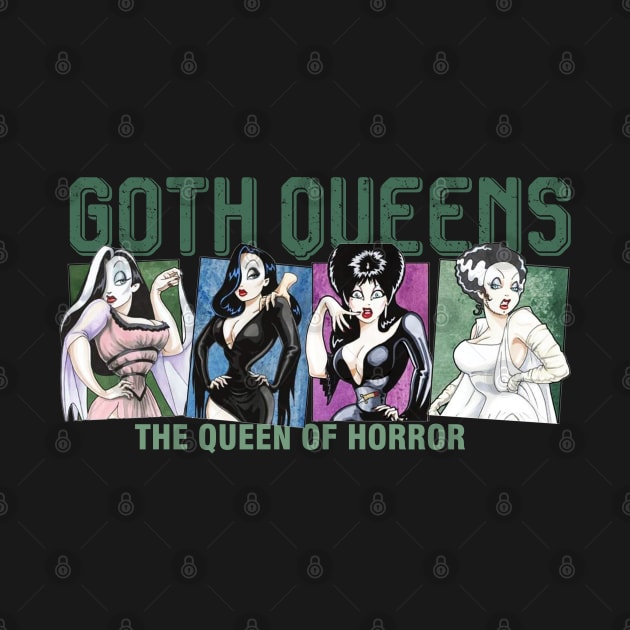 Goth Queens - the queen of horror by nikalassjanovic