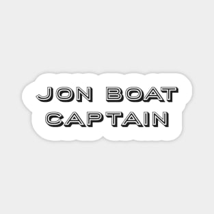 Jon Boat Captain Magnet