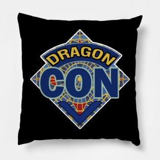 DragonCon Doctor Who Style Logo - Marriott Carpet Pillow