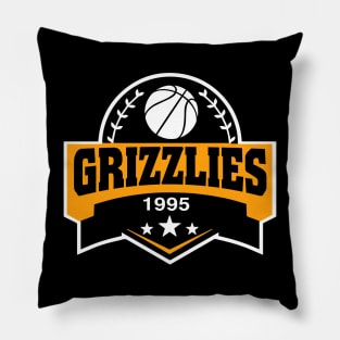 Personalized Basketball Grizzlies Proud Name Vintage Beautiful Pillow