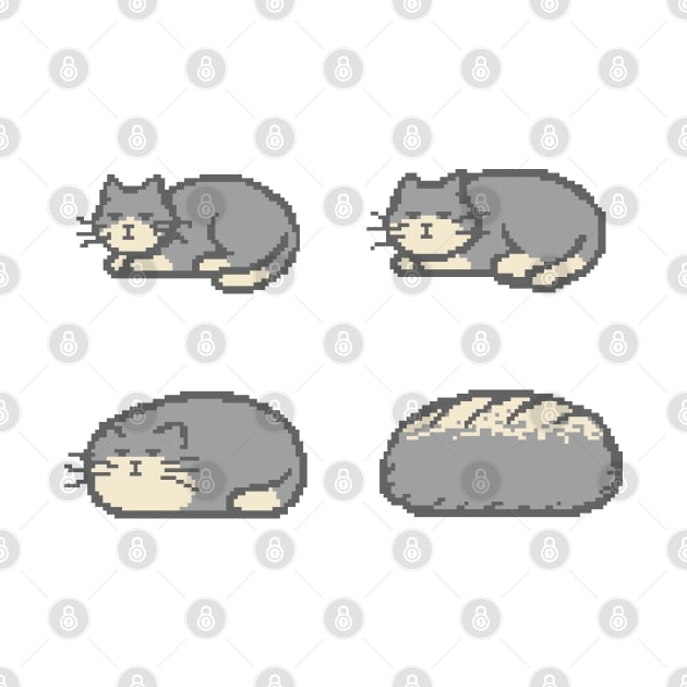 Cat Bread Loaf Evolution by Digital Threads