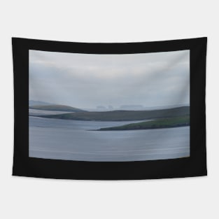 Looking out from Lunna Tapestry