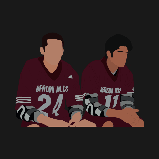 scott mccall and stiles stilinski by amalieedits