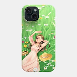 The sun is pretty bright today Phone Case