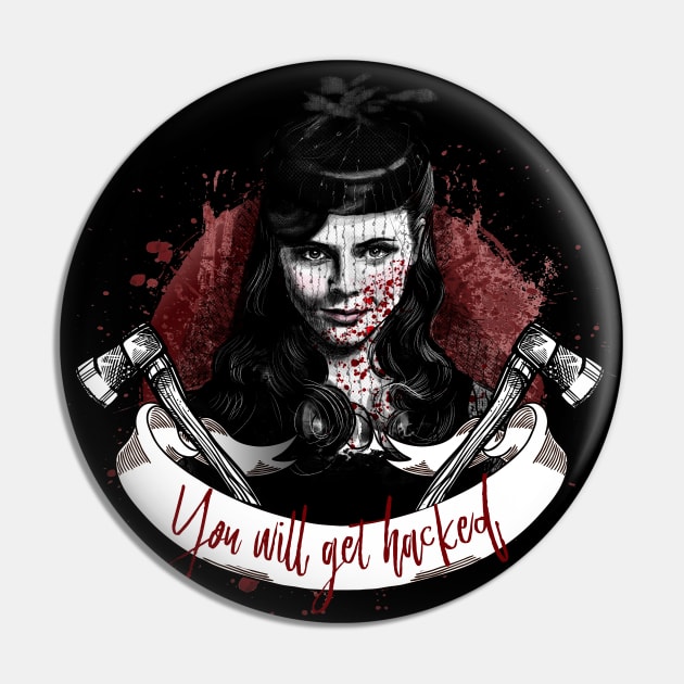 Lizzie Borden Pin by Otracreativa