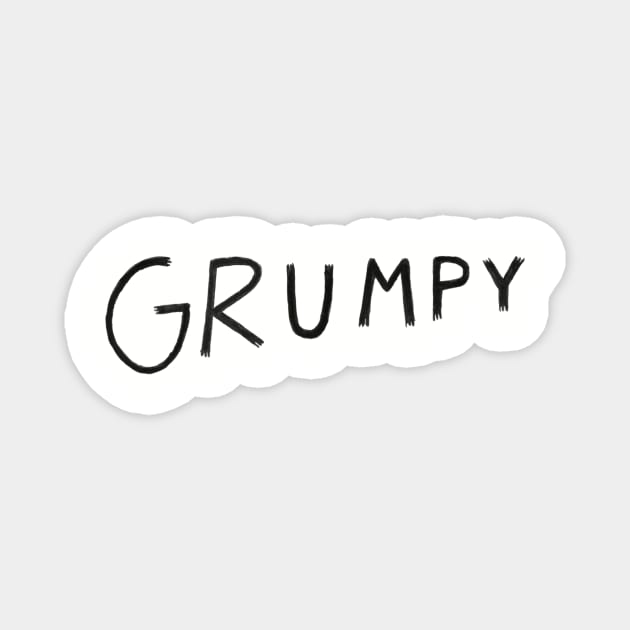 Grumpy Magnet by lexalion