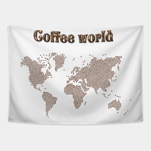 Coffee World Tapestry