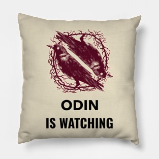 Odin Is Watching Pillow