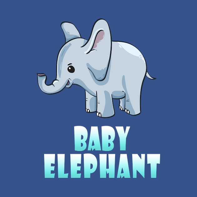 Baby elephant by KhalidArt