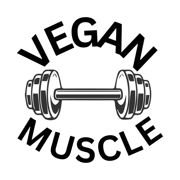 Vegan Muscle by Whitelaw Tees