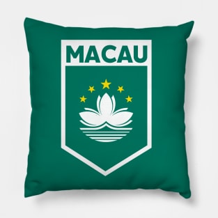 Macau Flag Emblem Pillow