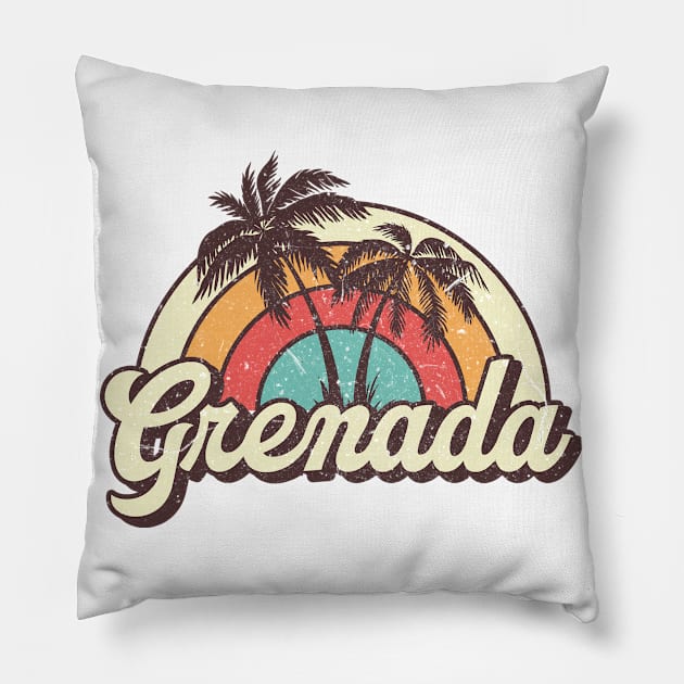 Grenada honeymoon gifts Pillow by SerenityByAlex