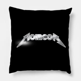 NoirCon Metal Design 2 by Tia Ja'nae Pillow