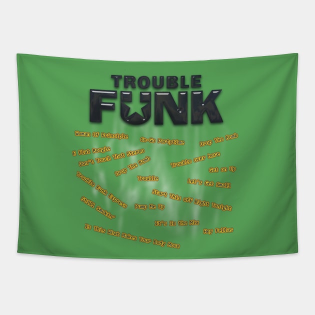 Trouble Funk Tapestry by djmrice