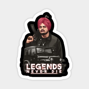 Sidhu Moose Wala: Legend Never Die Magnet