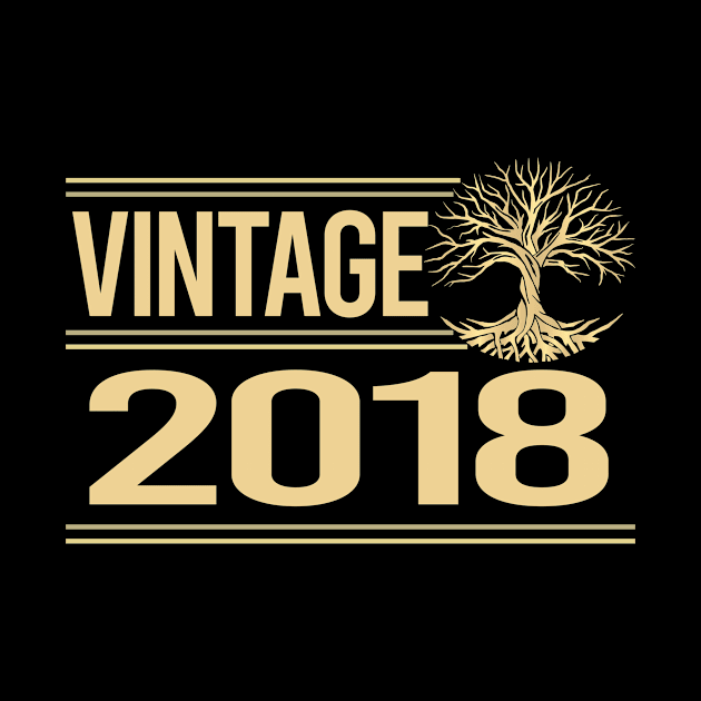 Vintage Tree Of Life 2018 by Hanh Tay