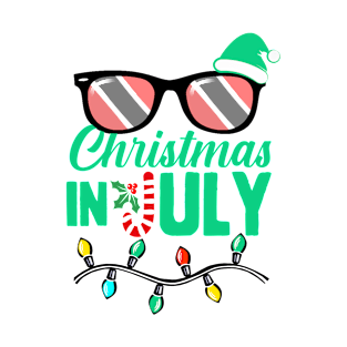 Trini Christmas In July | Trinidad And Tobago T-Shirt