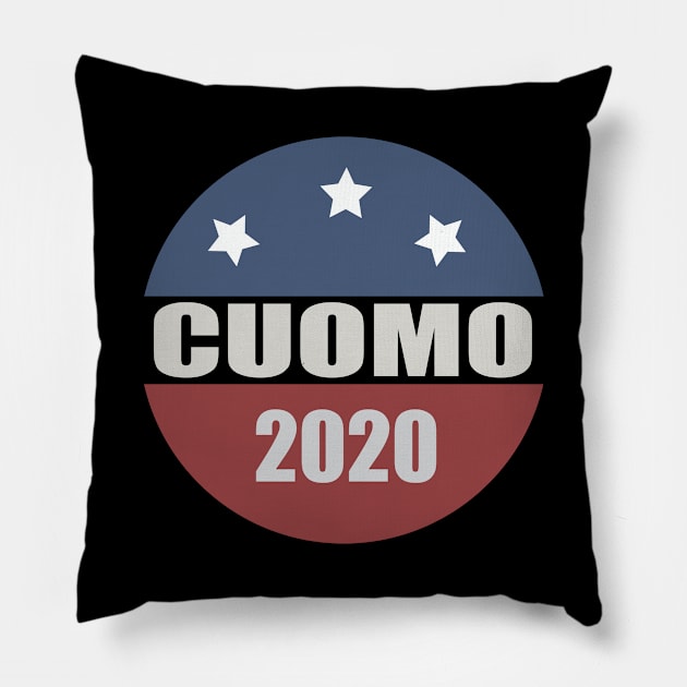 Cuomo 2020 Pillow by storyofluke