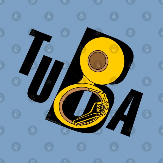 Slanted Tuba Text by Barthol Graphics