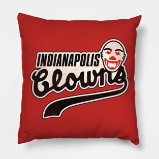 Defunct Indianapolis Clowns Baseball Team Pillow