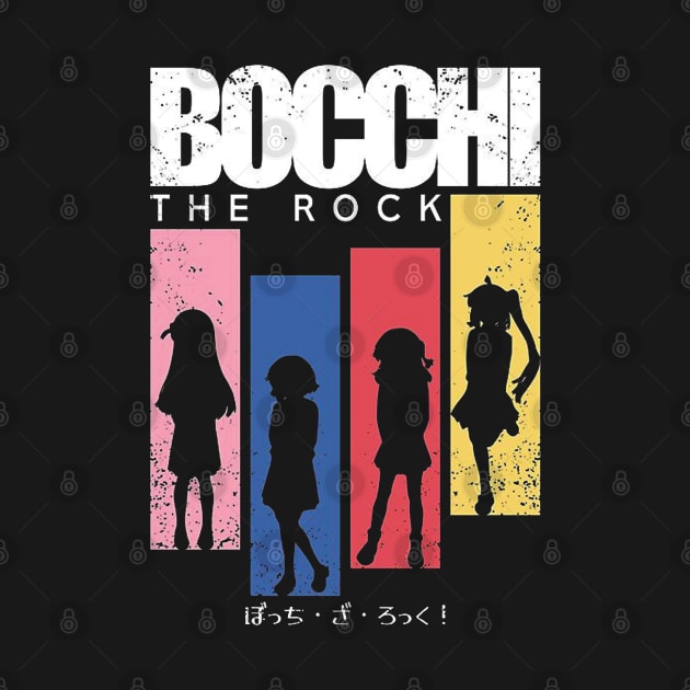 BOCCHI THE ROCK! - Kessoku Band by RedoneDesignART