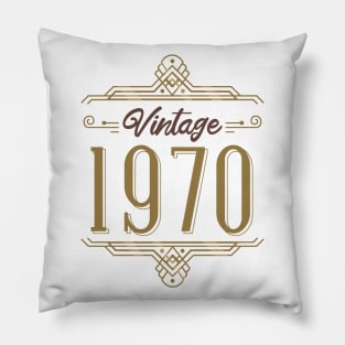 70S RETRO vintage QUOTE born in 1970s Pillow