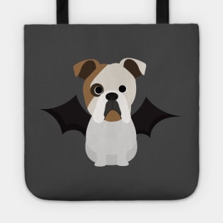 English Bulldog Halloween Fancy Dress Costume Tote