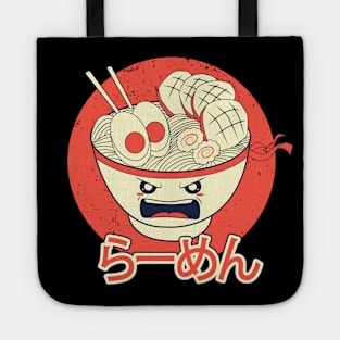 Kawaii Angry Spicy Japanese Ramen Tote