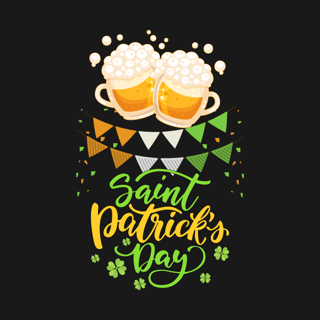 Beer Drinking St. Patrick's Day by Hensen V parkes