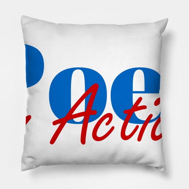 Poet Mission Pillow by ArtDesignDE