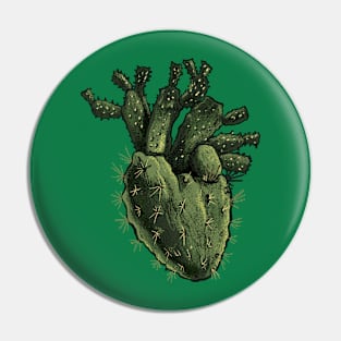 Cactus Heart Pin