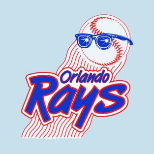 Defunct Orlando Rays Baseball 1990 T-Shirt