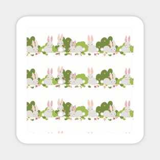 Cute Bunnies Magnet